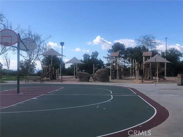 Basketball Court at Moulton Meadows park