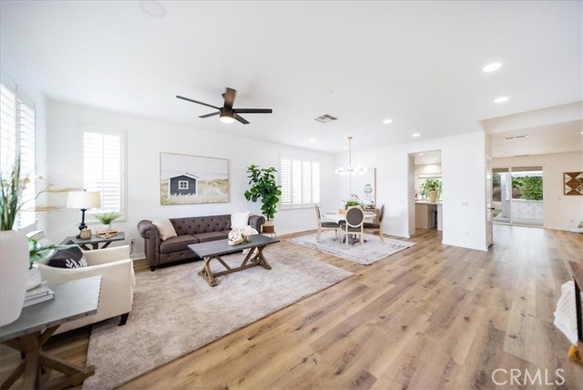 Entry- Living & Dining Area