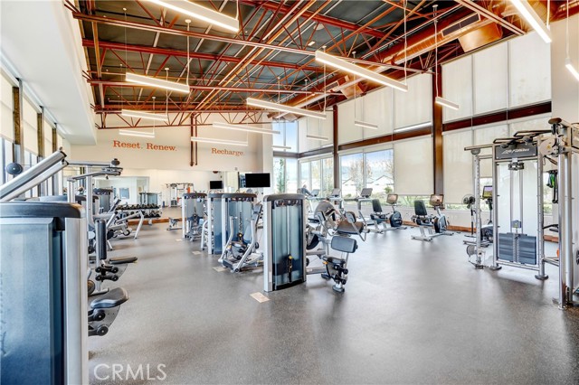 Work out facilities, sure to keep you in shape!
Not photographed is a large room where many scheduled workout classes are held.