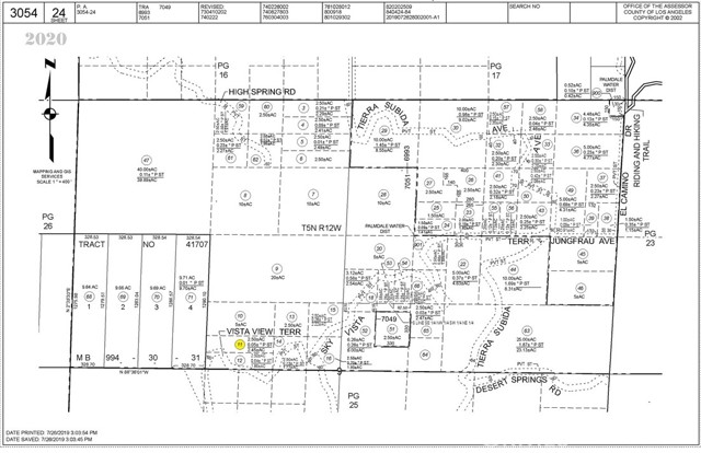 0 Vista View/Vic Sky Vista, Palmdale, California 93551, ,Land,For Sale,0 Vista View/Vic Sky Vista,CRSR23183818