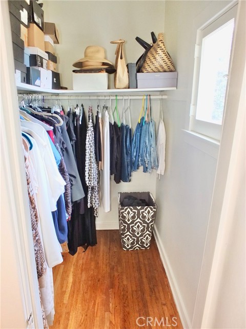 Walk In Closets for both rooms