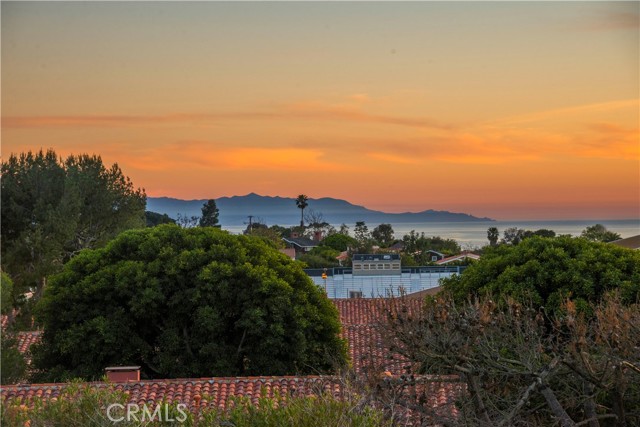 Twilight Catalina view from bedroom balcony