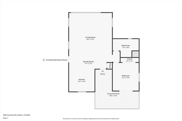 Detail Gallery Image 51 of 51 For 9990 Fay Ranch, Lake Isabella,  CA 93240 - 1 Beds | 1 Baths
