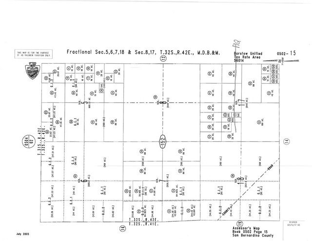 Detail Gallery Image 1 of 1 For 0 No Name, Barstow,  CA 92311 - – Beds | – Baths