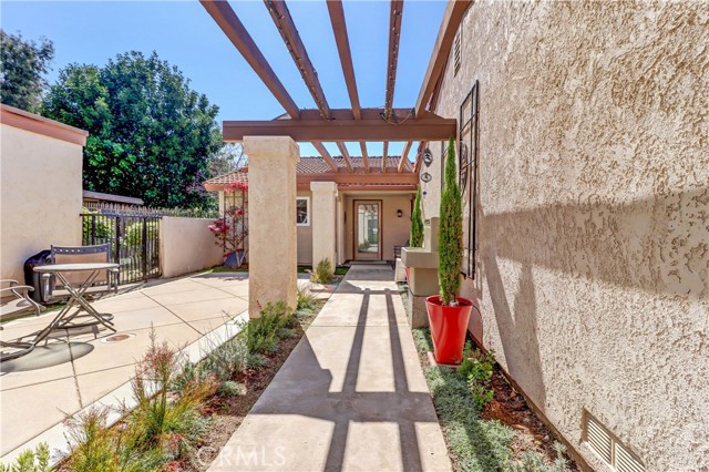 Front Courtyard from Courtyard Gate