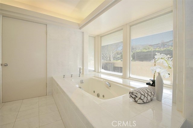 Master Bathroom with Spa Tub