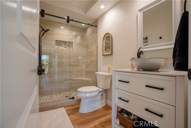 complete remodel of downstairs bathroom