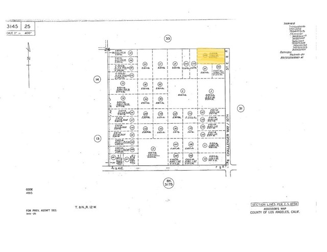 Detail Gallery Image 1 of 1 For 0 Vac/Vic Ave, Lancaster,  CA 93535 - – Beds | – Baths