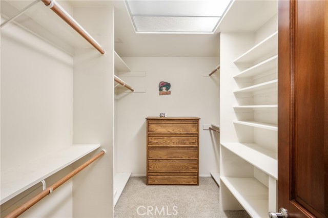 Large walk in closet