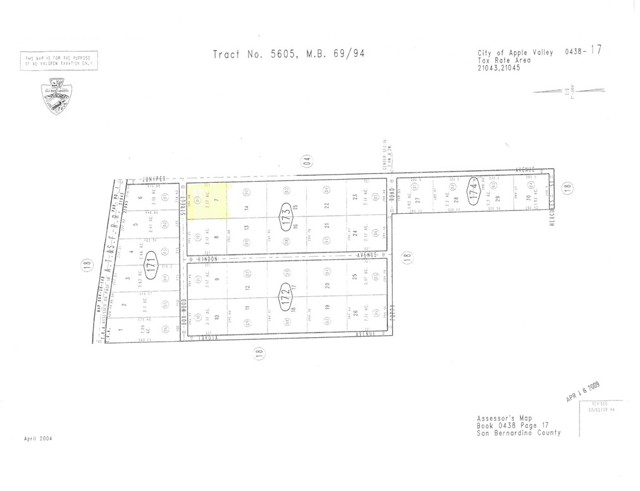 Detail Gallery Image 4 of 10 For 0 Boxwood St. Mohawk Rd, Apple Valley,  CA 92308 - – Beds | – Baths