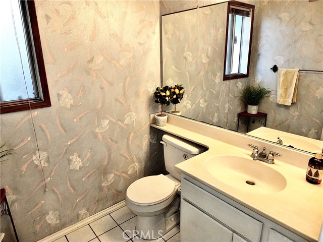 Downstairs half bath