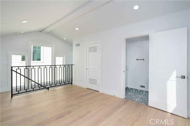 Loft overlooking living room