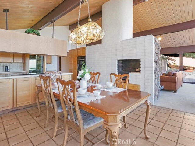 Dining Area Adjacent to Kitchen