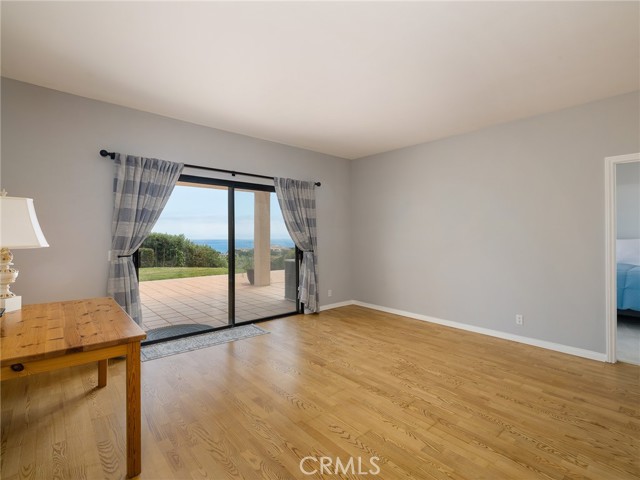 Downstairs family room.