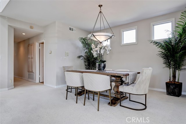 Large dining area