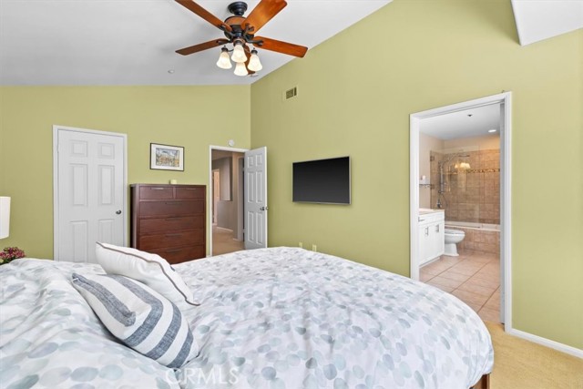 Primary Bedroom with walk-in closet