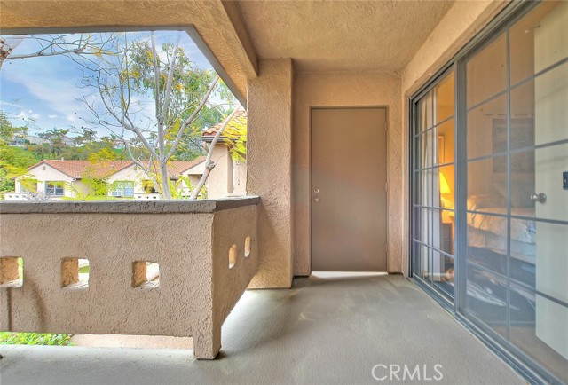 locked door entry provides extra security and privacy to patio and interior entry