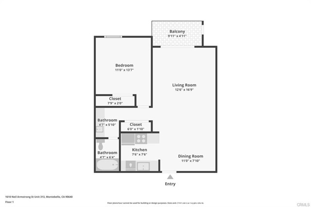 Detail Gallery Image 22 of 22 For 1610 Neil Armstrong St #313,  Montebello,  CA 90640 - 1 Beds | 1 Baths