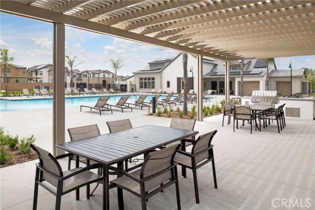Clubhouse patio