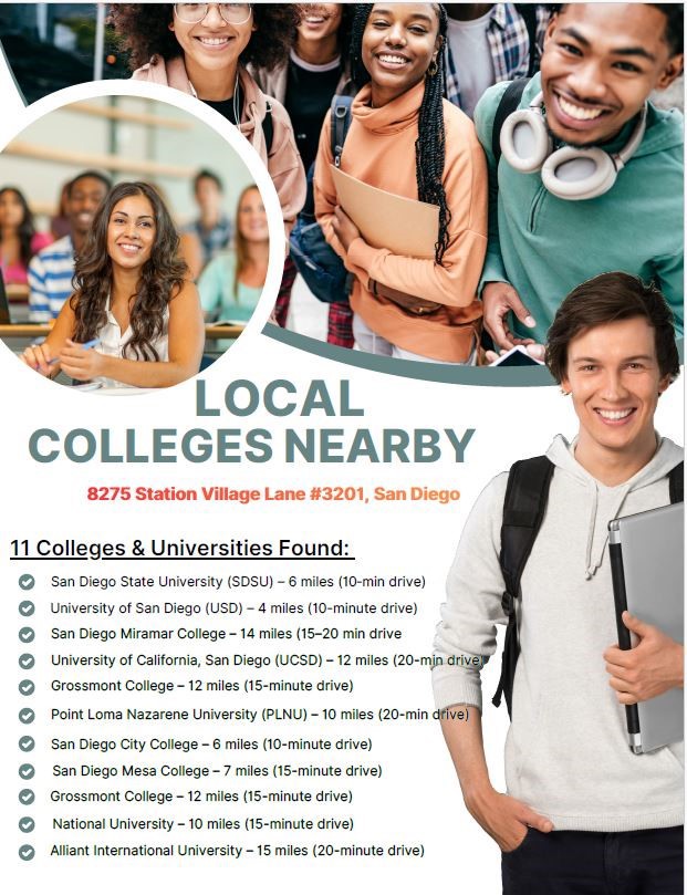 Detail Gallery Image 65 of 65 For 8275 Station Village #3201,  San Diego,  CA 92108 - 3 Beds | 2 Baths