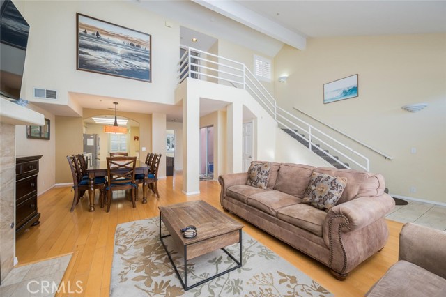 Living Room & Dining Area