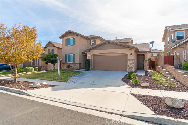 Welcome to the Beautiful Rosena Place,Seller will contribute 3% "23,250" towards closing costs, and or buy down towards interest rate at asking price . Breathtaking Mountain Views, Community gym , pool ,  inside community Paakuma k-8 school, adjacent to freeways 210,215, 15, Glen Hellen Amphitheatre nearby, Victoria Gardens Mall nearby, food fun and shopping, boasting 5 bedrooms, 4 bathrooms, Central a/c, master bedroom with his and her closets double doors, New flooring throughout most of home, Gen x Mother in law quarters , can be additional income, or for multi generational family , ideas are endless. Home has seperate entry, kitchenette , washer dryer hookup, bedroom, bathroom.  Beautiful backyard with artificial turf . Fans outdoors for your family entertainment, fireplace , recessed lighting, mountain views in your bedroom. This home is the gift that truly keeps giving. Come and see for yourself. Congrats in advance.