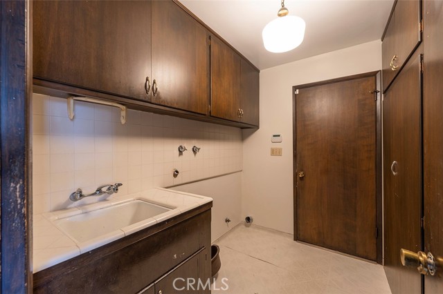 Laundry Room with Access to Garage