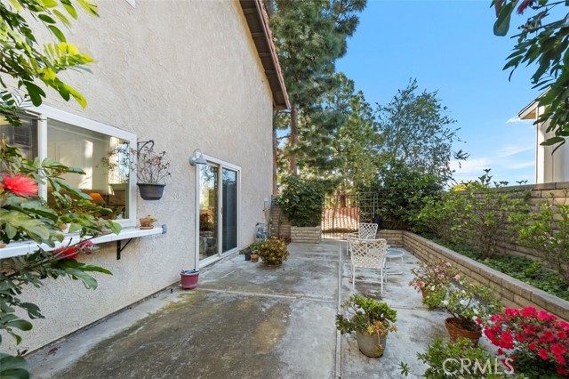 Side patio yard off 
kitchen/casual living room