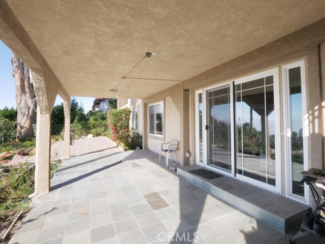 Back Patio in Lower Level