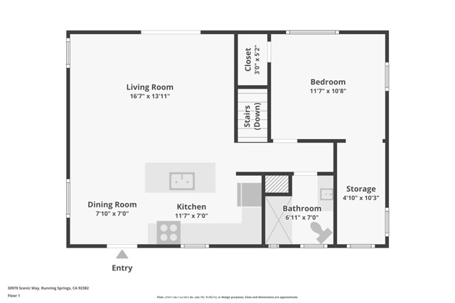 Detail Gallery Image 33 of 34 For 30970 Scenic Way, Running Springs,  CA 92382 - 2 Beds | 2 Baths