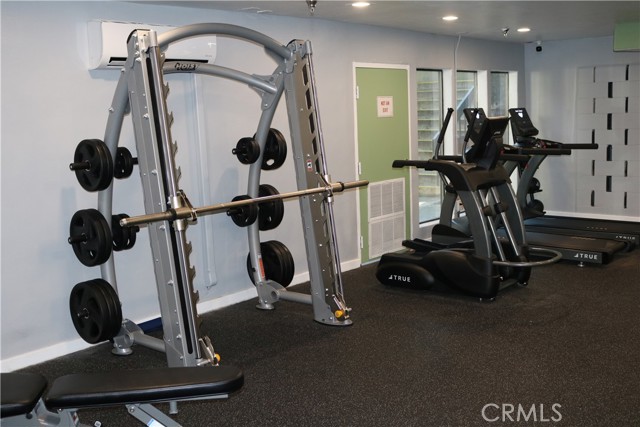Gym located in Unit M