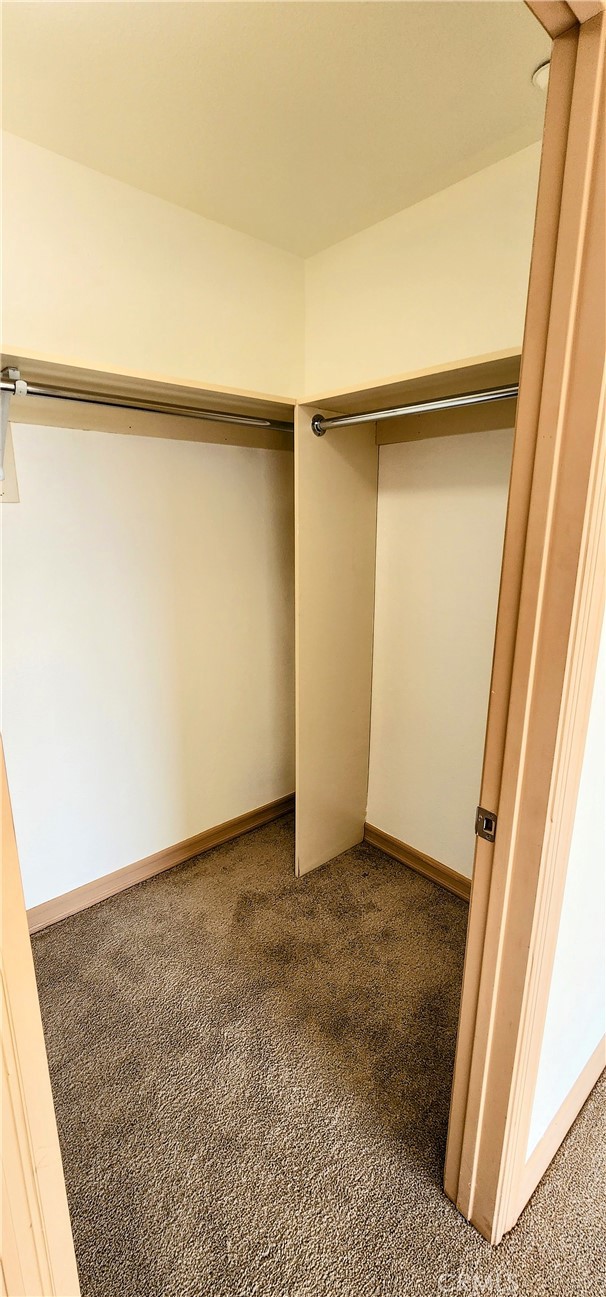 Master walk in closet