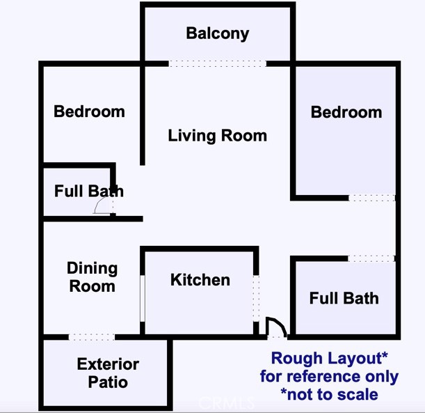 rough layout for reference only
