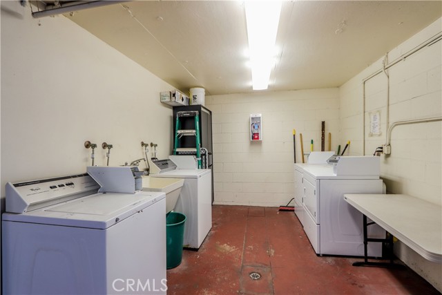 HOA Common Laundry on Garage Level