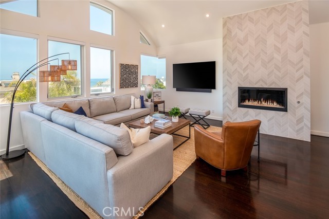 Imported Italian stone fireplace