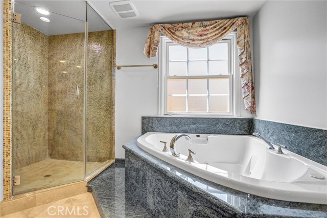 Primary tub and shower