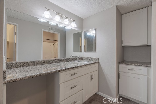 Upgraded bathroom vanity