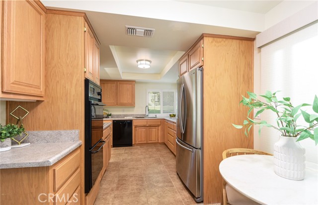 New sink and dishwasher in kitchen