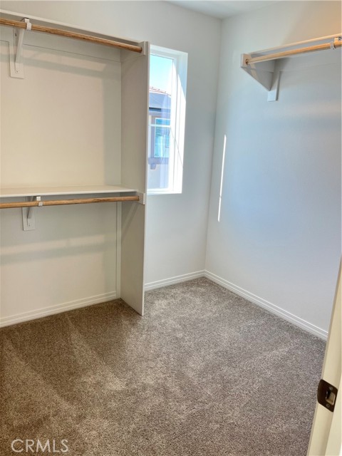 Master walk in closet