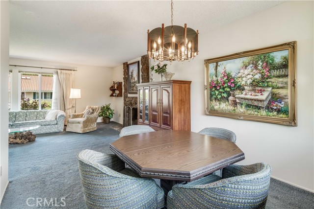 Formal dining area
