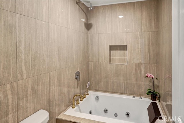 Guest bathroom with new jacuzzi bathtub