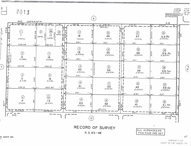 Detail Gallery Image 4 of 4 For 0 Avenue G8, Lancaster,  CA 93536 - – Beds | – Baths