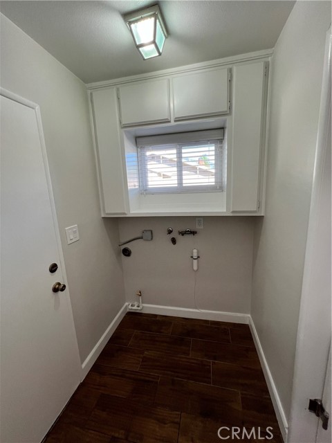Laundry area at Garage entry