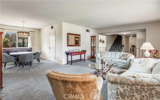 Formal dining and formal living area