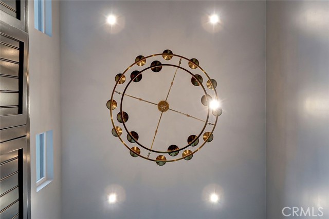 Hudson Valley Chandelier from below