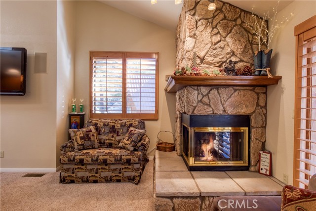 Main house, gas or log fireplace