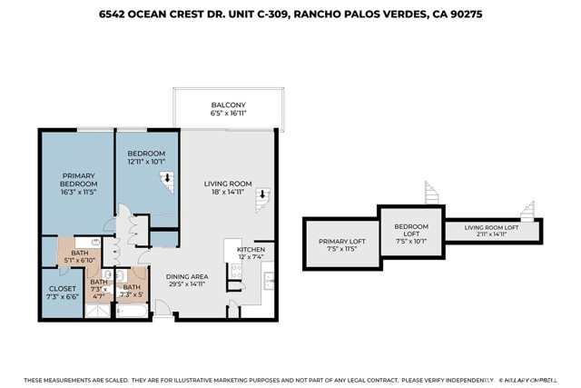 6542 Ocean Crest Drive, Rancho Palos Verdes, California 90275, 2 Bedrooms Bedrooms, ,2 BathroomsBathrooms,Residential,For Sale,Ocean Crest Drive,SB24234464