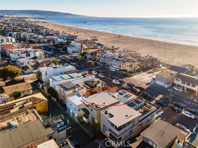 Drone Beach shot South