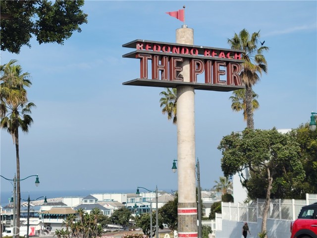 Entrance to R.B. Pier sign