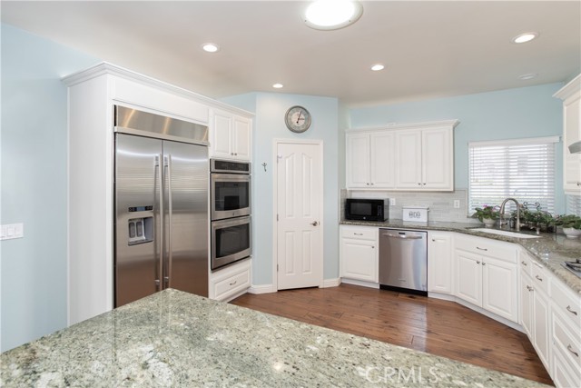 Bright, spacious kitchen with a pantry.